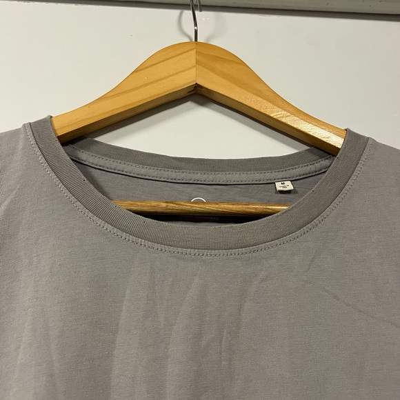 Ag Adriano Goldschmied Distressed Charcoal Short Sleeve Tee - Picture 6 of 7